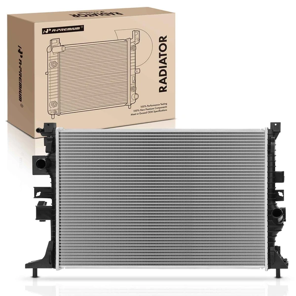 Radiator without Transmission Oil Cooler for Ford Focus 2016-2018 L4 2.3L