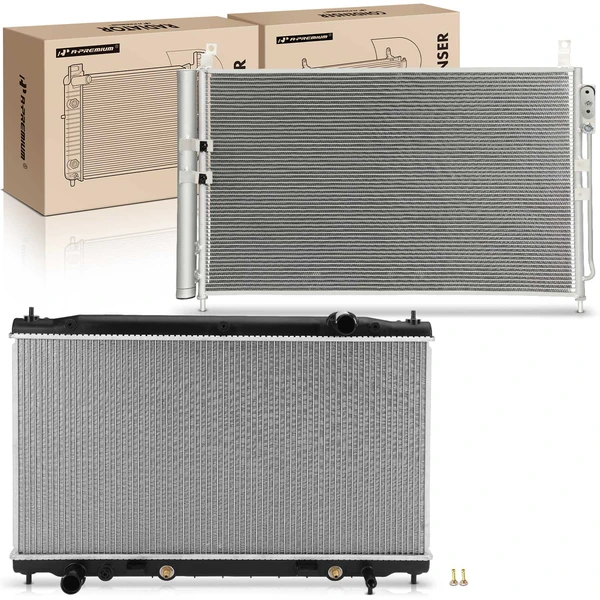 Radiator & AC Condenser Cooling Kit for 2017-2020 INFINITI Q60