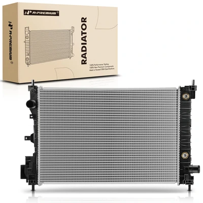 Aluminum Radiator with Transmission Oil Cooler