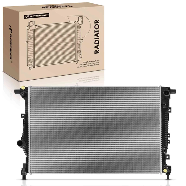 Aluminum Radiator without Oil Cooler for 2019-2022 Jeep Cherokee
