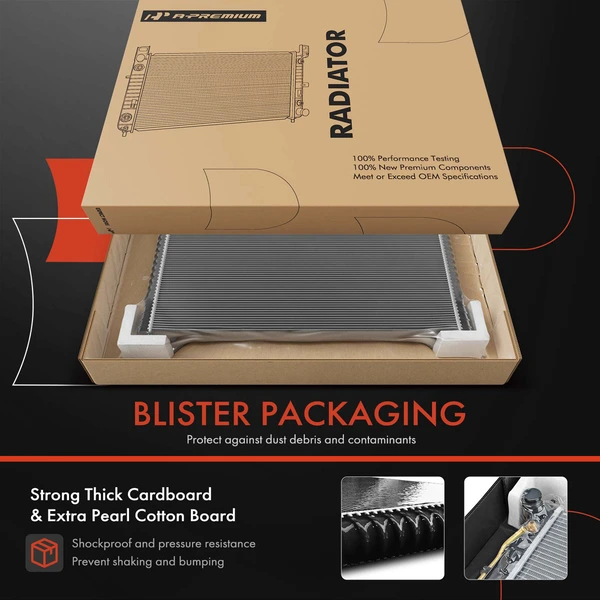 Aluminum Radiator for Hyundai Genesis 2015-2016 Genesis G80 2017 5.0L Crossflow