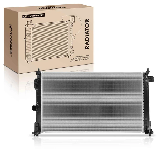 Aluminum Radiator without Oil Cooler for 2019-2020 Toyota Corolla