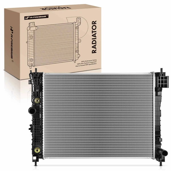 Aluminum Radiator with Transmission Oil Cooler for 2016-2019 2022 Buick Encore