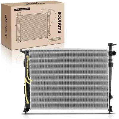 Radiator with Transmission Oil Cooler