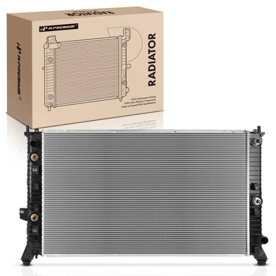 Radiator with Transmission Oil Cooler