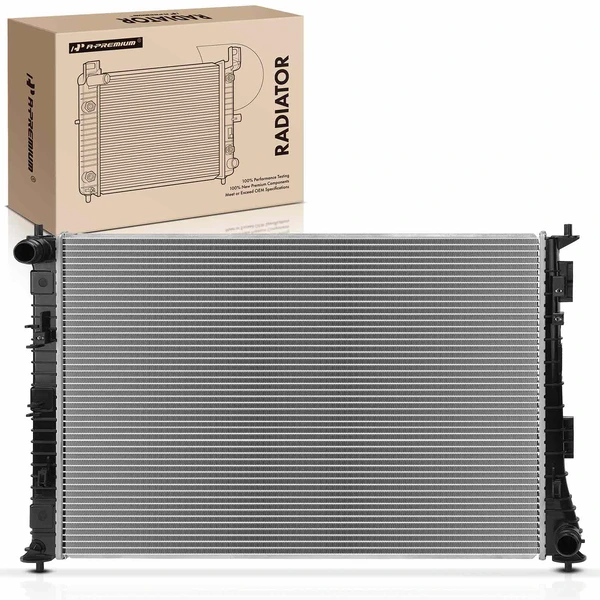 Crossflow Radiator with 1.02 inch Core for 2022-2024 Kia Carnival