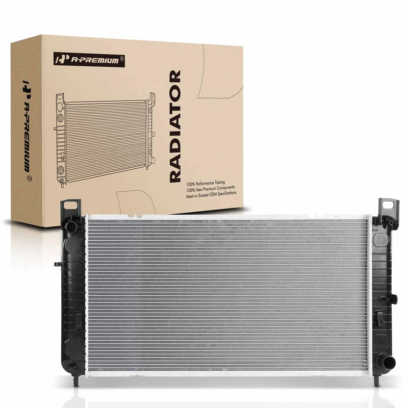 Aluminum Radiator without Oil Cooler for 1999 Chevrolet Silverado 2500 6.0L V8