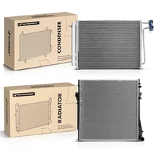 Radiator & AC Condenser Cooling Kit for 2000-2006 BMW X5
