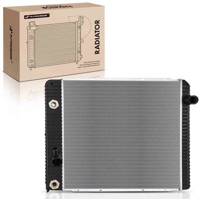 Radiator with Transmission Oil Cooler
