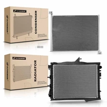 Radiator & AC Condenser Cooling Kit for 2007-2009 Chrysler Aspen