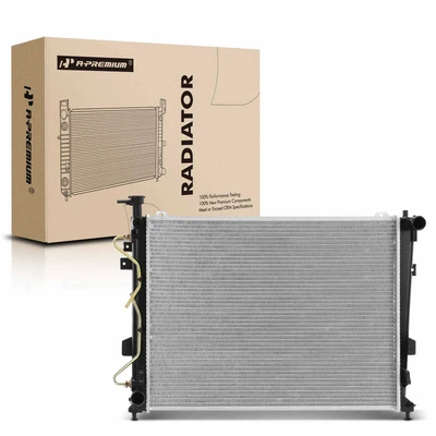 Aluminum Radiator with Transmission Oil Cooler