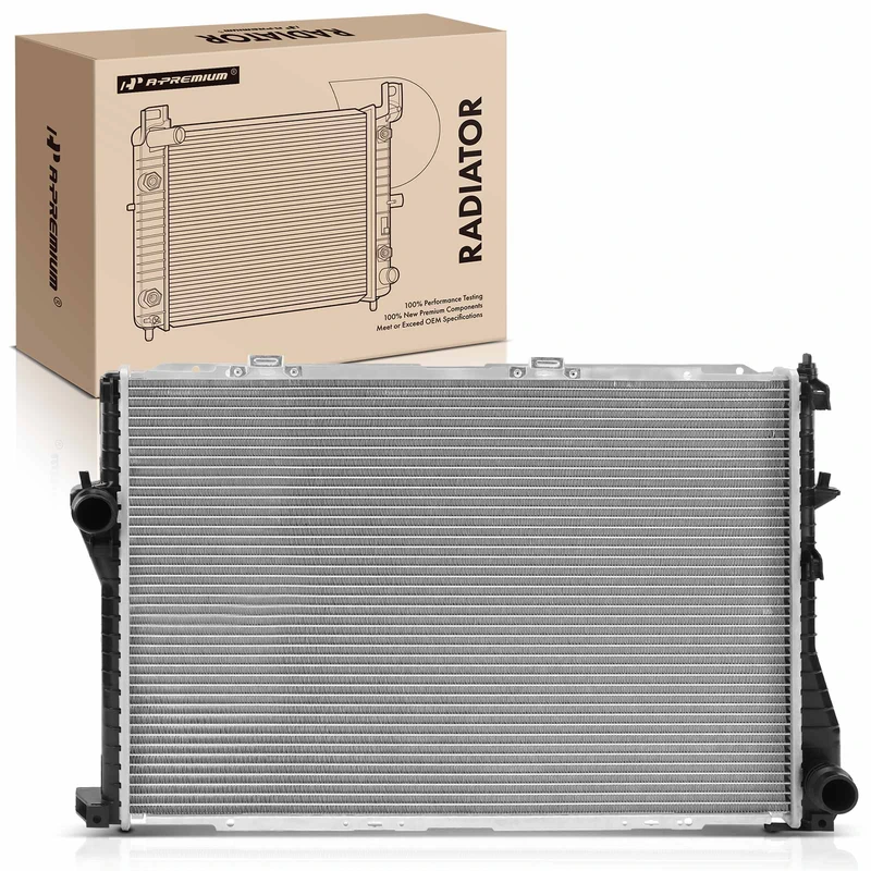 Aluminum Radiator without Oil Cooler for 1999-2000 BMW 528i