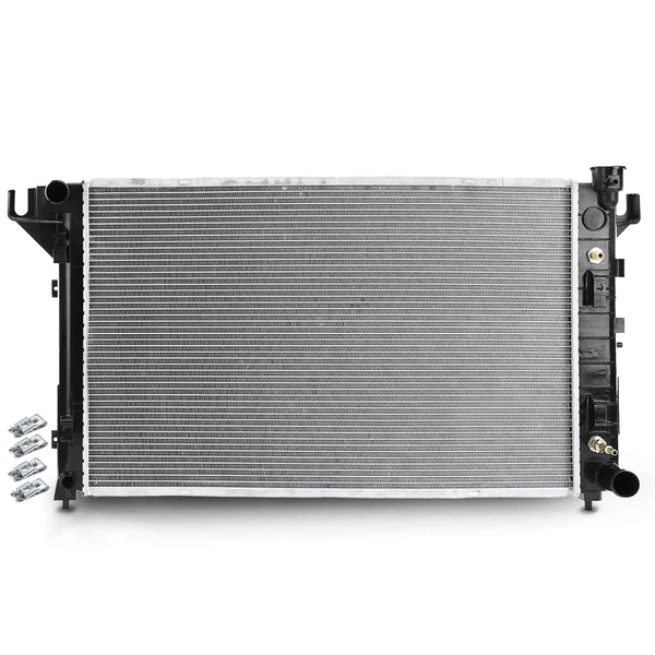 Aluminum Radiator with Transmission Oil Cooler for Dodge Ram 1500 2500 3500 1998-2002