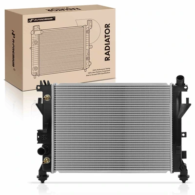 Radiator with Transmission Oil Cooler