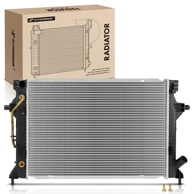 Aluminum Radiator with Transmission Oil Cooler