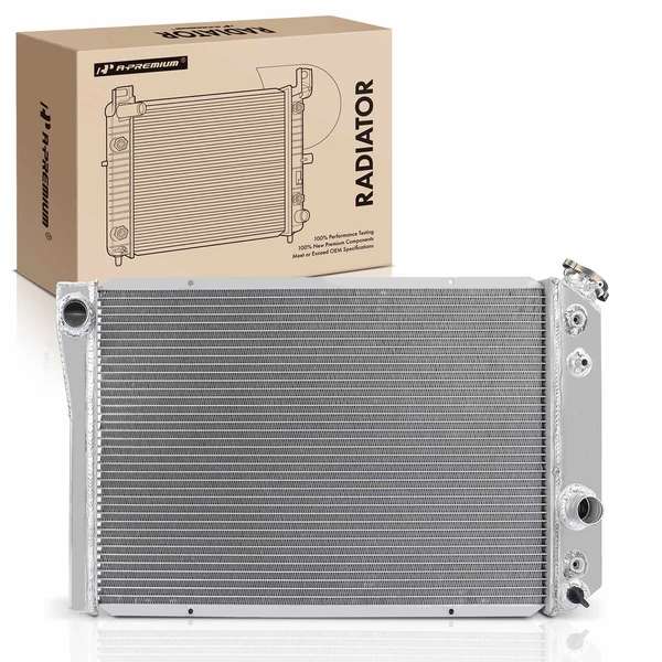 Radiator with Transmission Oil Cooler for 1984-1990 Chevrolet Corvette