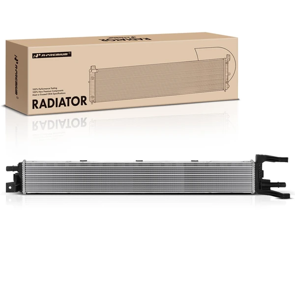 Front Lower Outer Radiator for Ford F-150 F150 2021-2023 V6 3.5L Aluminum