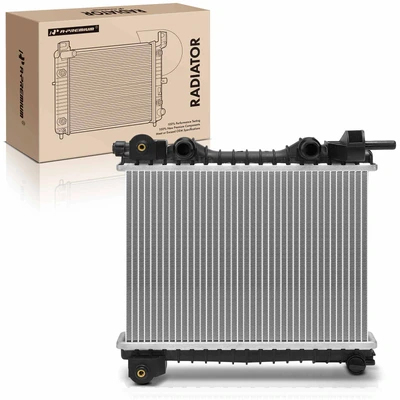 Driver Radiator with Oil Cooler