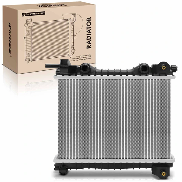 Passenger Radiator with Oil Cooler for Alfa Romeo Giulia Stelvio 2017-2024 2.0L 2.9L