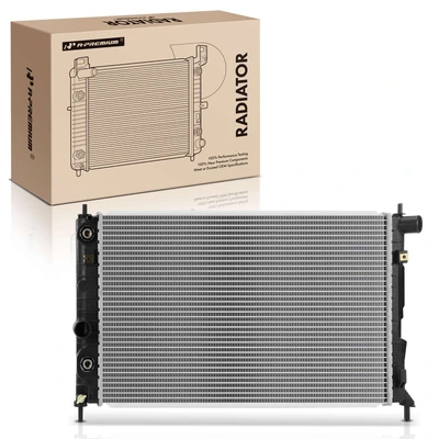 Radiator with Transmission Oil Cooler