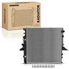 Radiator with Transmission Oil Cooler