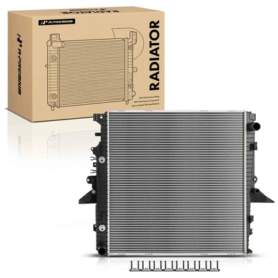 Radiator with Transmission Oil Cooler