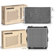 Radiator & AC Condenser Cooling Kit for 1988-1989 1992 Toyota 4Runner