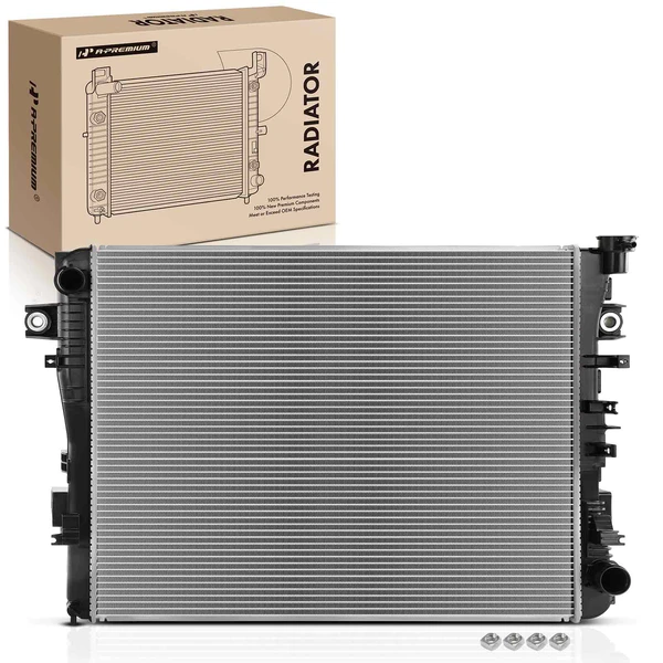 Radiator without Transmission Oil Cooler for 2022-2023 Jeep Wagoneer