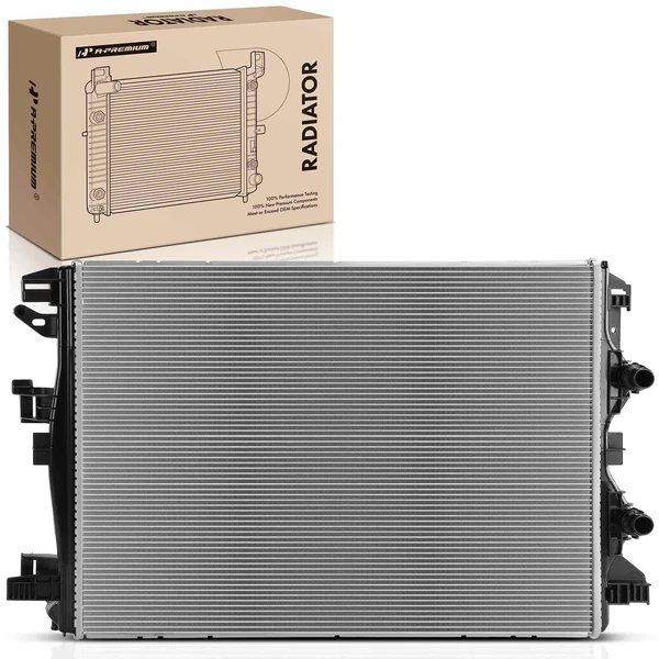 Radiator without Transmission Oil Cooler for 2023 Jeep Compass