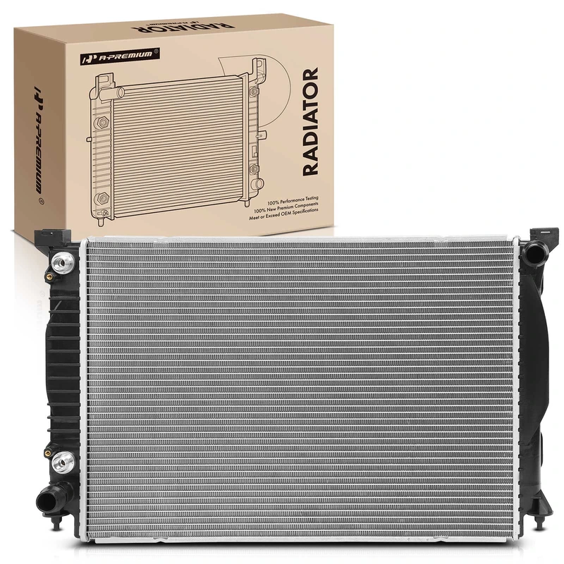 Radiator with Transmission Oil Cooler for 2008 Audi S4