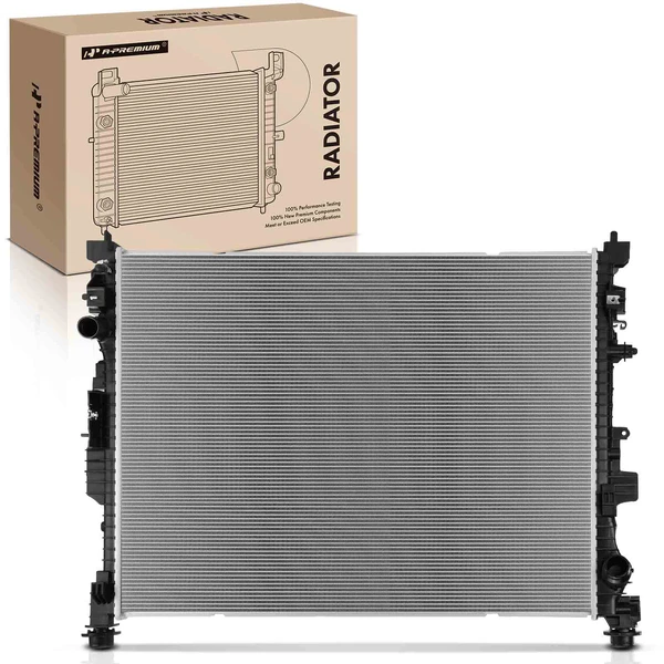 Radiator without Oil Cooler for 2021-2024 Cadillac XT6