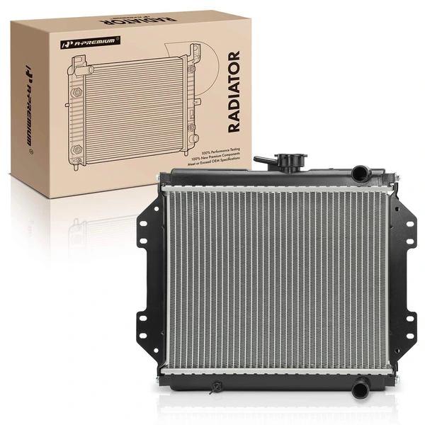 Front Radiator without Oil Cooler for Suzuki Samurai 1985-1988 L4 1.3L 26MM