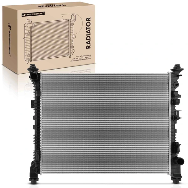 Aluminium Crossflow Radiator with 0.63 inch Core for 2021-2023 Dodge Durango