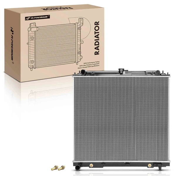 Aluminum Radiator with oil cooler for Nissan Frontier D40 Pickup L4 2.5L