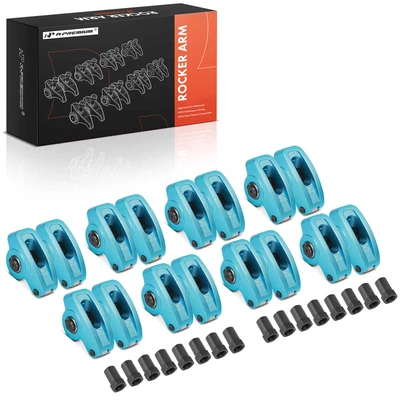 Blue 2024 Aluminum Rocker Arm Set