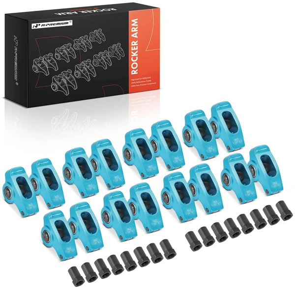 Blue 2024 Aluminum Rocker Arm for 1981 1983-1985 Ford E-350 Econoline