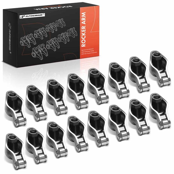 4340 Steel Sportsman Rocker Arms for Chevy SBC 350 1.52 Ratio Self-aligning
