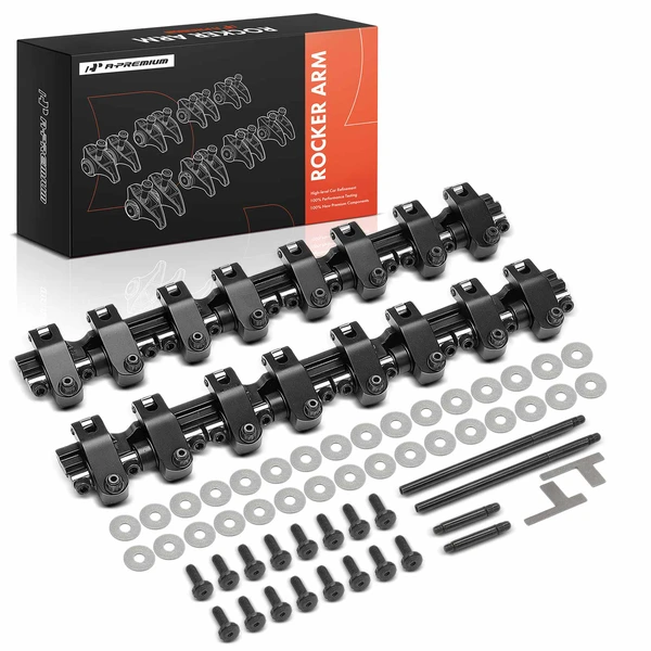 2024 Aluminum Shaft Mount Rocker Arm Set for Chevy GMC L92 LS3 Gen III 1.7 Ratio