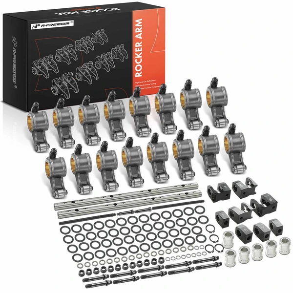 17-4PH Stainless Steel Shaft Mount Rocker Arms for Ford 352-428 FE 1.75 Ratio