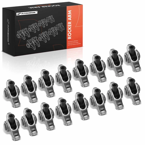 17-4PH Stainless Steel Roller Rocker Arm Set for Chevy BBC 454 1.8 Ratio