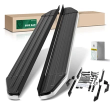 5.5 Inch Black Aluminum Running Boards