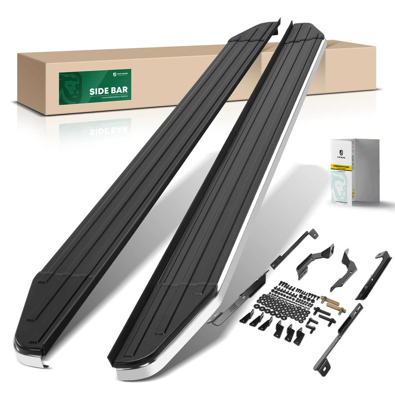 5.5 Inch Black Aluminum Running Boards for 2014 Dodge Journey