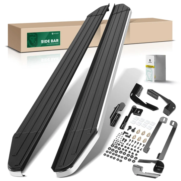 5.5 Inch Black Aluminium Running Boards for 2005-2010 Toyota Sienna
