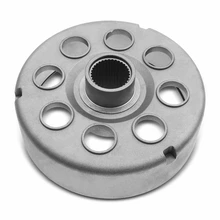 Rear Brake Drum with Brake Shoes