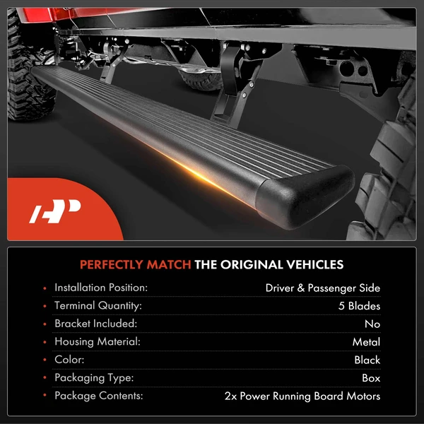 A-Premium APRBM039 Running Board Motor Driver & Passenger