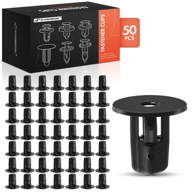 50 Pcs 9 x 9mm Nylon Bumper Fender Door Panel Fender Flare Clips