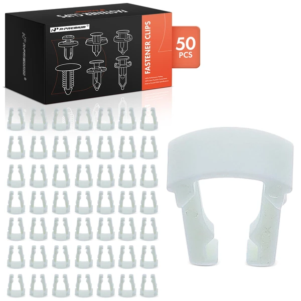 2003-2014 Ford E-250 50 Pcs Nylon Natural Fuel Line Retainer Clip A-Premium APRCF282
