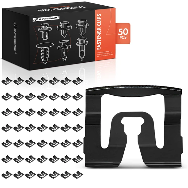50 Pcs Metal Window Reveal Molding Clip A-Premium APRCF369