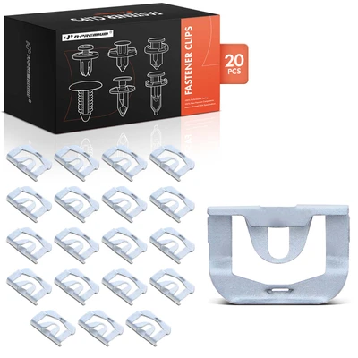 20 Pcs 24mm Metal Window Reveal Moulding Retainer Clips