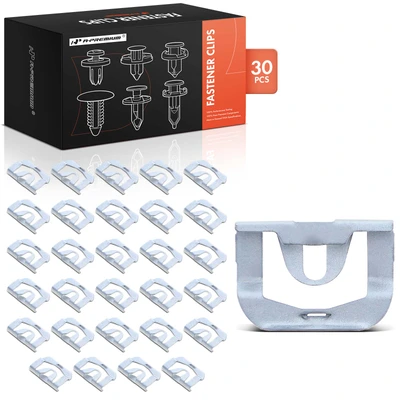 30 Pcs 24mm Metal Window Reveal Moulding Retainer Clips